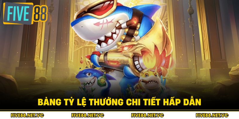 Bảng tỷ lệ thưởng chi tiết hấp dẫn