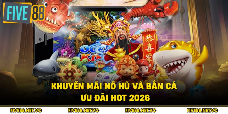 Khuyến Mãi Nổ Hũ Và Bắn Cá - Ưu Đãi Hot 2026