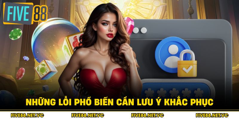 Những lỗi phổ biến cần lưu ý khắc phục